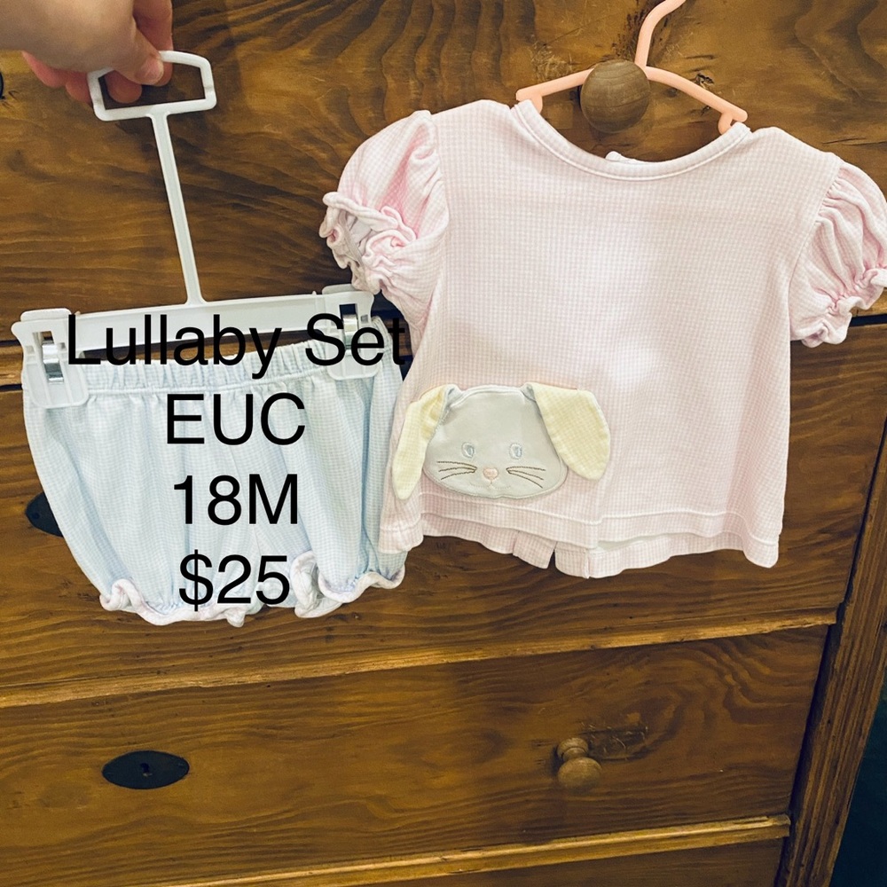 Pink and White Baby Outfit